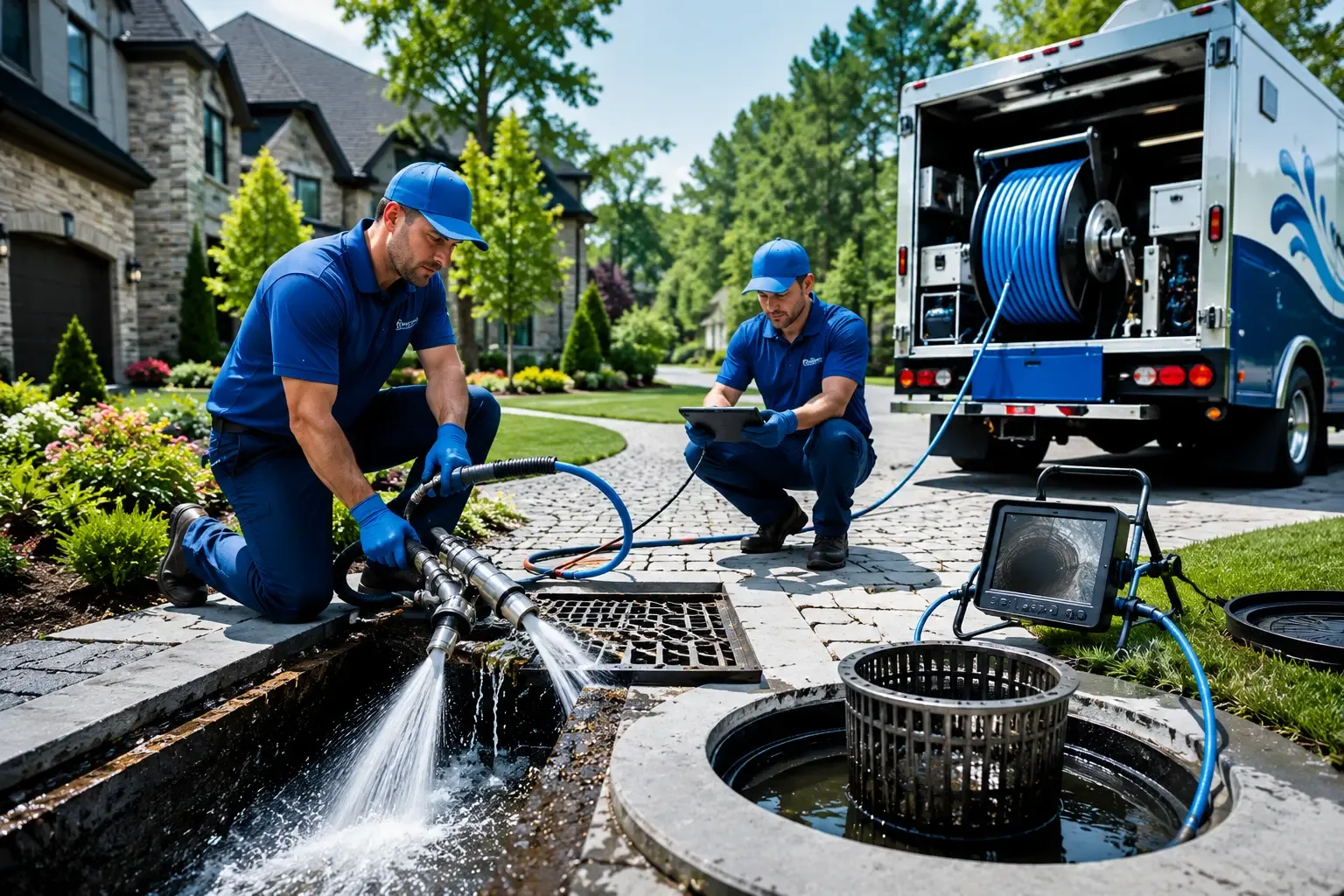 Local outdoor drain cleaning professionals in Virginville, PA