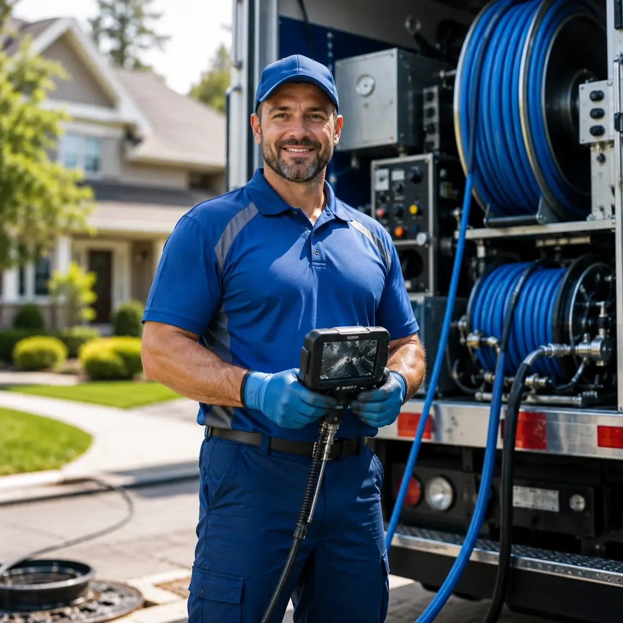 Local outdoor drain cleaning specialists in Virginville, PA